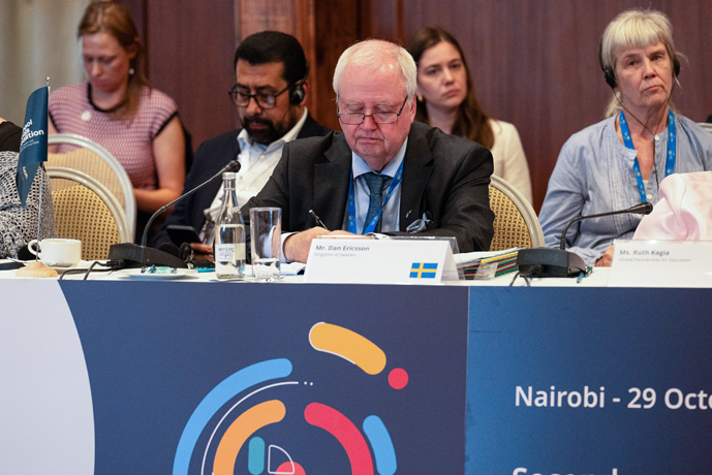 Sweden is in the steering committee for the international School Meals Coalition