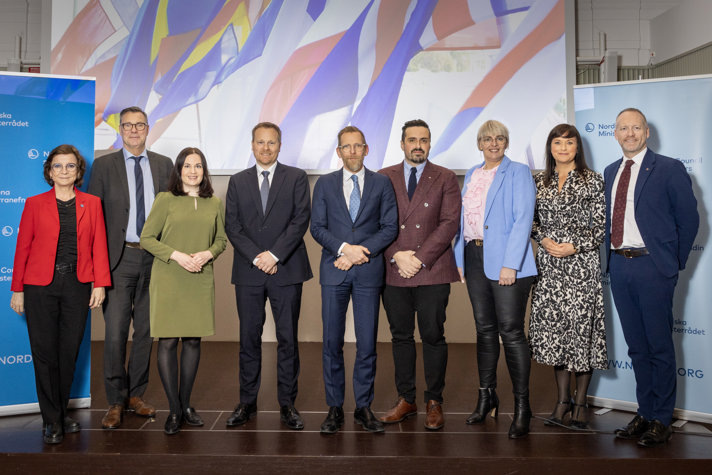 Group photo of the attending ministers.