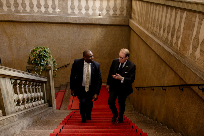 David Lammy and Tobias Billström