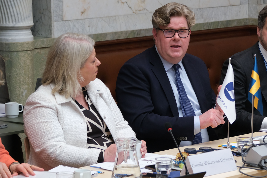 Minister for Justice Gunnar Strömmer and Minister for Social Services Camilla Waltersson Grönvall hosted the Nordic ministerial meeting, for a discussion about children and young people who are, or risk being, involved in crime.