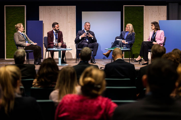 Photo of the panel. 