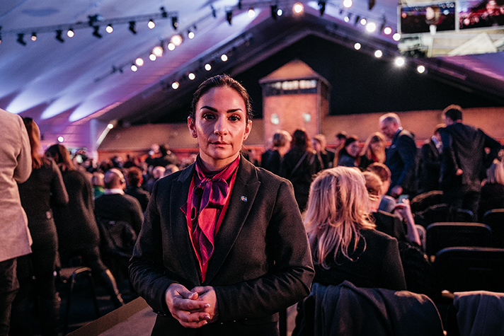 Minister for Culture Parisa Liljestrand.