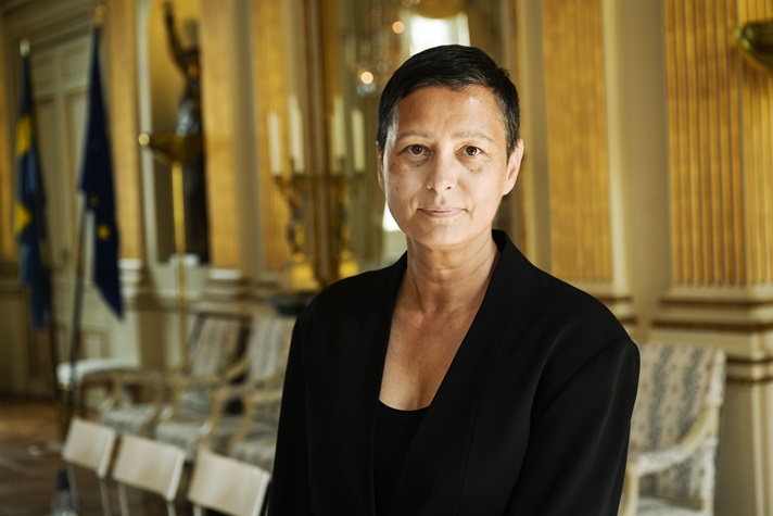 Maria Veerasamy, CEO of Svenskt Tenn. 